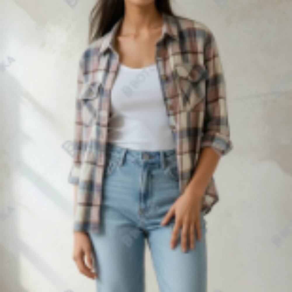 Thread & Supply | Plaid Button Down Shirt | Fall Cozy